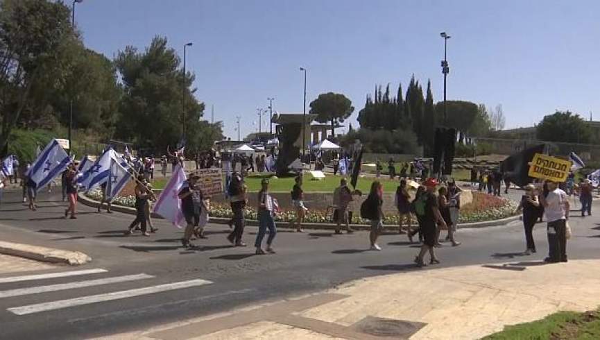 تظاهرات در اسراییل علیه نتانیاهو