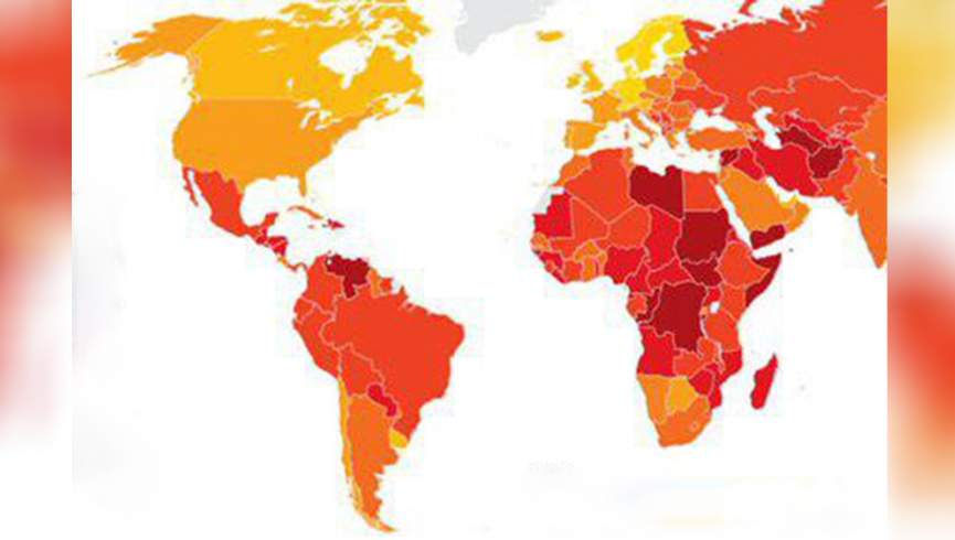 افغانستان دوازدهمین کشور فاسد جهان شناخته شد