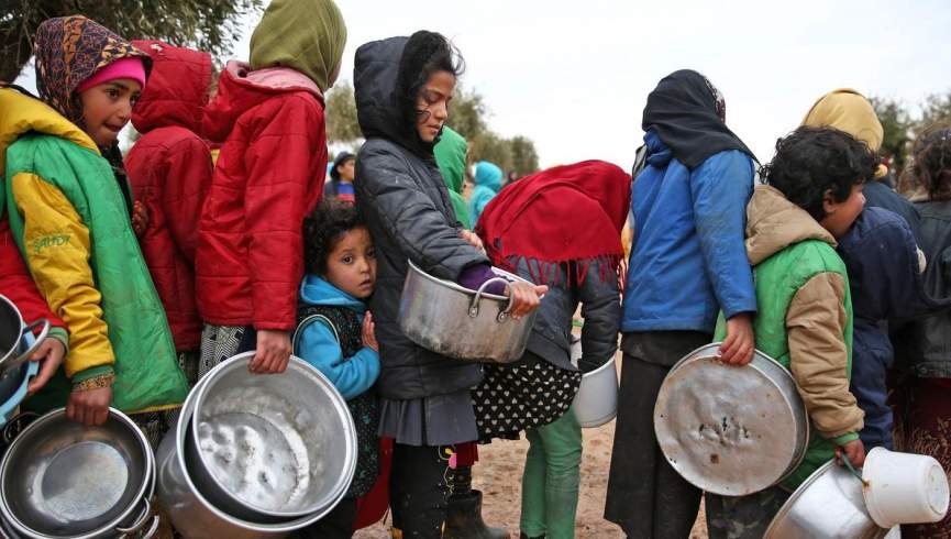 گرسنگی بیش از ۱۲ ملیون نفر در سوریه