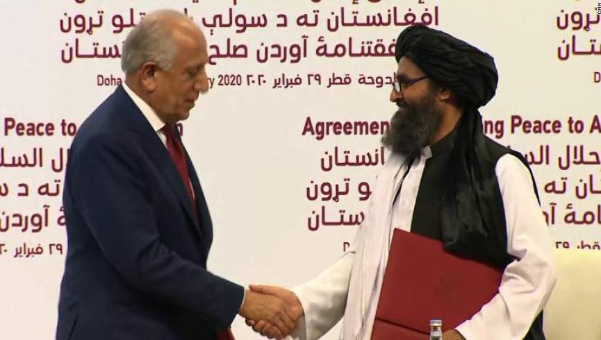 سی‌ان‌ان: امریکا و طالبان هر دو به توافقنامه دوحه متعهد نیستند