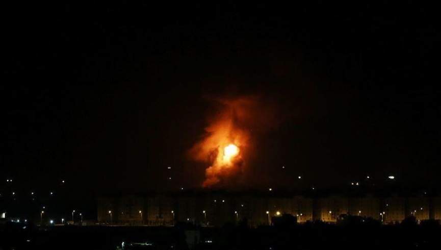 حمله هوایی اسراییل بالای مناطقی از نوار غزه