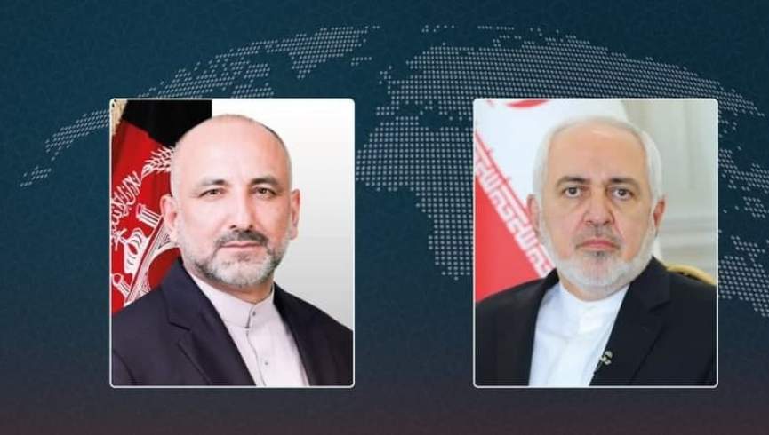 وزیران خارجه افغانستان و ایران تلیفونی گفتگو کردند