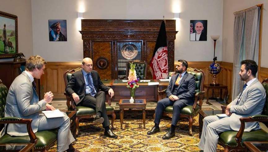 معین سیاسی وزارت خارجه با سفیران روسیه، چین و هند در کابل دیدار کرد