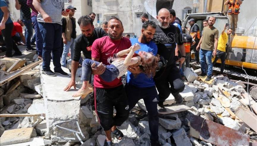 فلسطین غرق در خون؛ ۲۱۸ شهید و بیش از ۵۶۰۰ مجروح در نتیجه حملات رژیم اسراییل