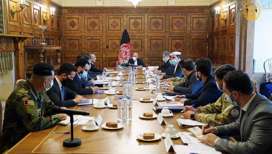 ادعای ضد و نقیض از سقوط 5 ولسوالی به دست طالبان؛‌جلسه سرقوماندانی اعلی قوای مسلح برگزار شد