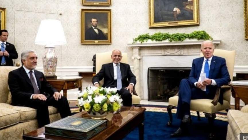 غنی و عبدالله با جو بایدن در کاخ سفید دیدار کردند