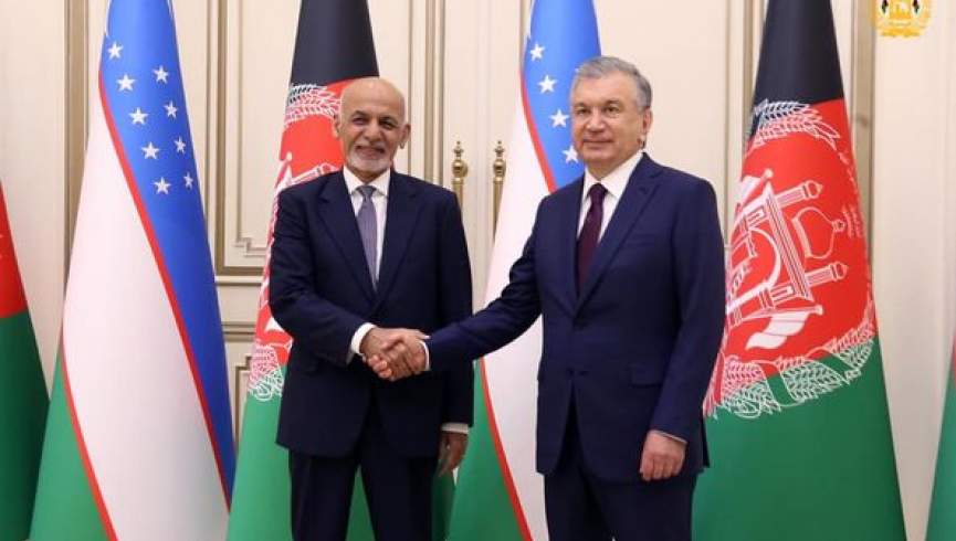روئسای جمهور افغانستان و اوزبیکستان با هم دیگر دیدار کردند