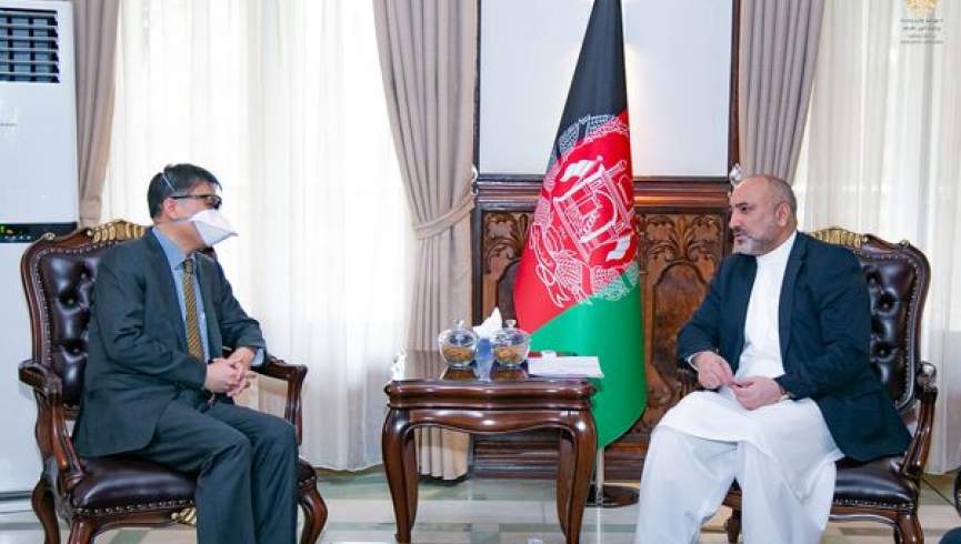 وزیر خارجه با سفیر چین در کابل دیدار کرد