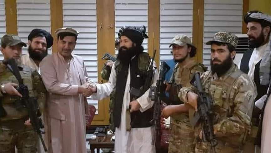 حشمت غنی احمدزی پشتبانی خود از گروه طالبان را اعلام کرد