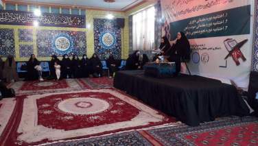 فراغت نزدیک به 150 تن از بانون تشیع و تسنن از صنف های قرآنی در هرات