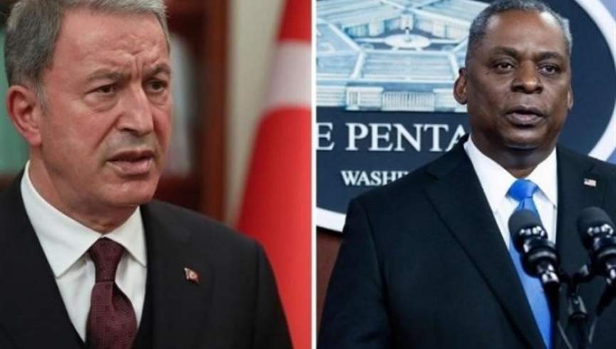 وزیران دفاع امریکا و ترکیه تیلفونی گفتگو کردند