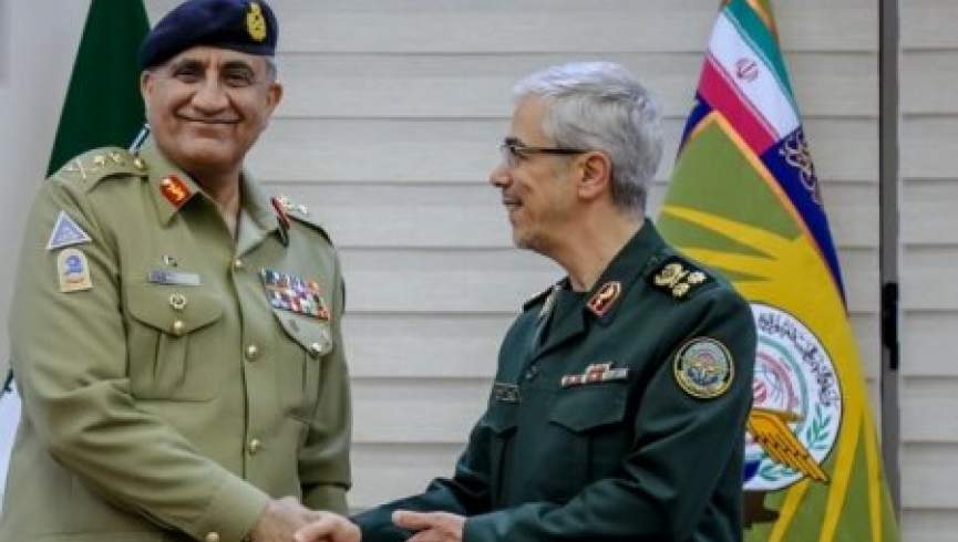 توافق برای گسترش همکاری های نظامی بین ایران و پاکستان انجام شد