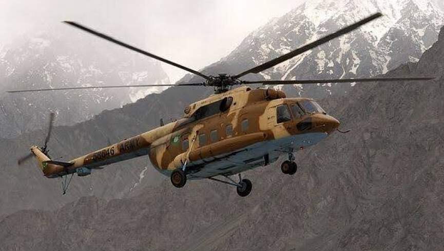 یک هلیکپتر نظامی پاکستان سقوط کرد
