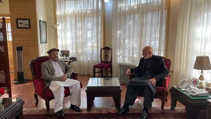 حامد کرزی با سفیر پاکستان دیدار کرد