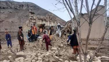 طالبان خواستار کمک بشردوستانه بین المللی به قربانیان زلزله بادغیس شد