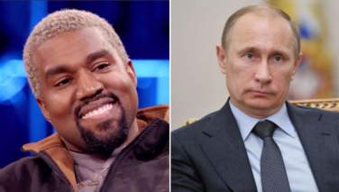Kanye West (Netflix) and Vladimir Putin