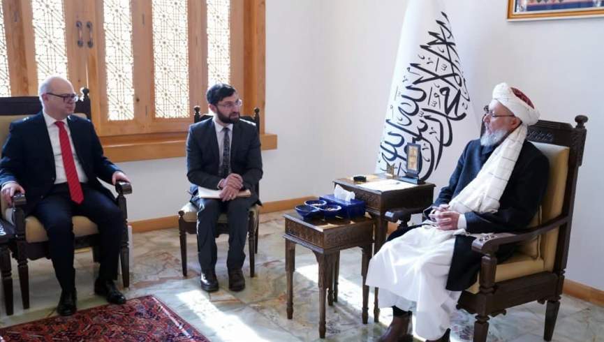 معاون رئیس الوزرای حکومت سرپرست با سفیر ترکیه دیدار کرد