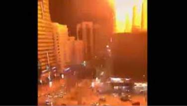 انفجاری مهیب ابوظبی پایتخت امارات را لرزاند