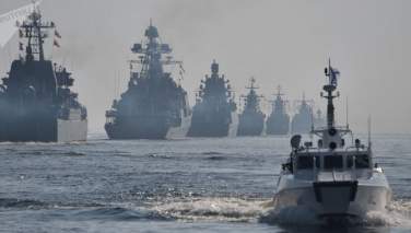 آغاز مانور دریایی گسترده روس ها در دریای سیاه
