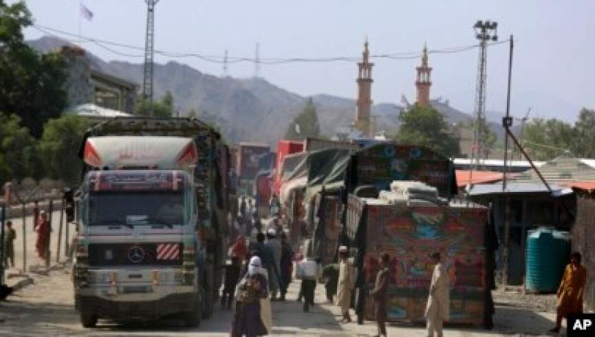 میزان تجارت میان افغانستان پاکستان یک میلیارد دالر کاهش یافته است