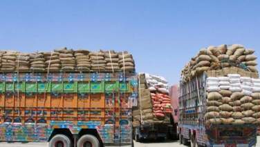 پاکستان بیش از 3هزار تُن گندم به افغانستان کمک کرد