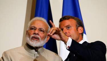 رهبران فرانسه و هند درباره بحران اوکراین گفتگو کردند