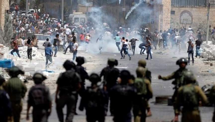 زخمی شدن ده ها فلسطینی در حمله نظامیان اسرائیل