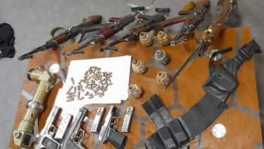 نیروهای ارتش در هرات در عملیاتی مقداری سلاح کشف و یک فرد را بازداشت کردند