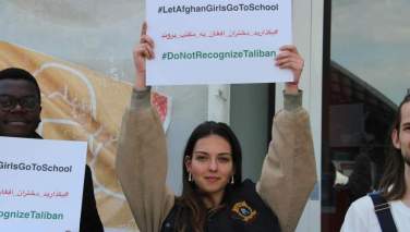 شهروندان فرانسه برای بازگشایی مکاتب دخترانه خواهان اعمال فشار بر طالبان شدند