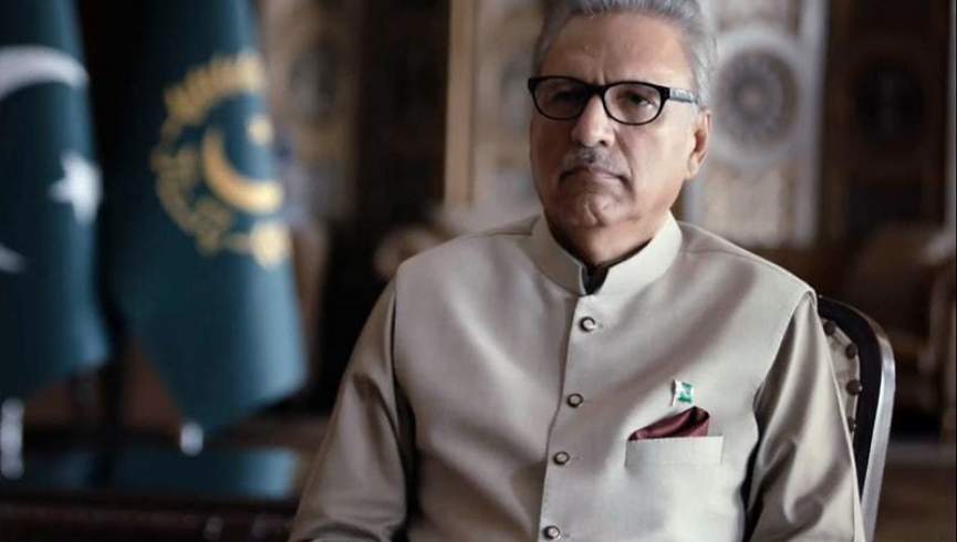 President Dr Arif Alvi. — Vice News screengrab/File