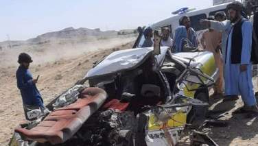 چهار مسافر در یک حادثه ترافیکی در زابل کشته شدند