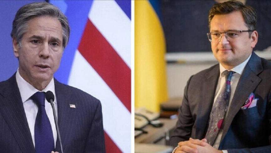 وزیران خارجه  امریکا و اوکراین گفتگو کردند