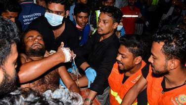 بیش از 470 تن در آتش سوزی در بنگلادش کشته و مجروح شدند