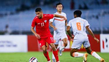 مسابقات راهیابی جام آسیا؛ تیم فُتبال افغانستان برای دومین بار شکست خورد