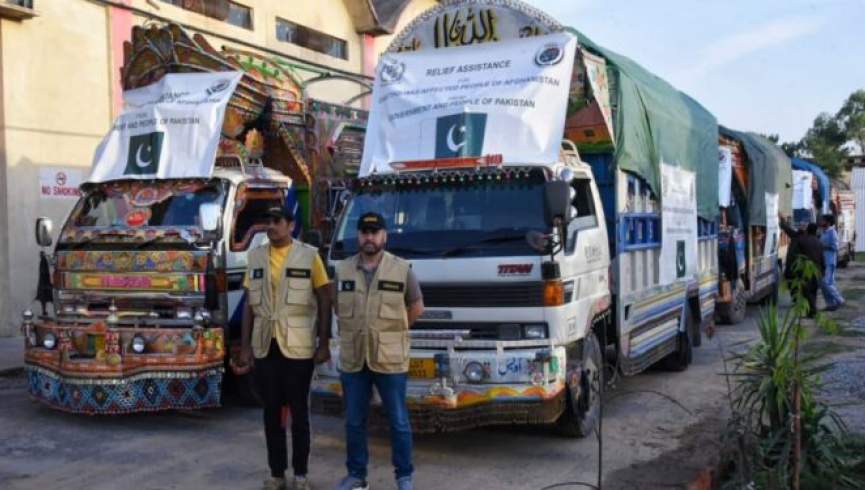 محموله‌های کمکی ایران، قطر و پاکستان به زلزله زدگان به افغانستان رسید