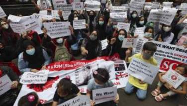 مهاجران افغانستانی در اندونیزیا و پاکستان بازهم اعتراض کردند