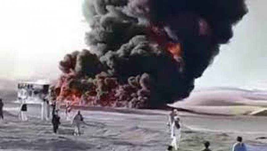 دو تانکر تیل در شاهراه بغلان - قندوز در آتش سوختند
