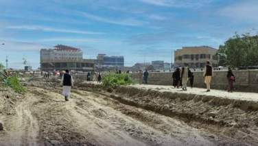 کار ساخت سرک پل باغ عمومی - پل خشتی در کابل آغاز شد