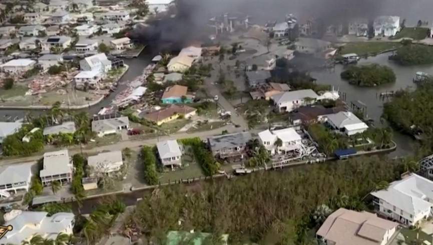 توفان مرگبار در فلوریدای امریکا 23 کشته برجای گذاشت
