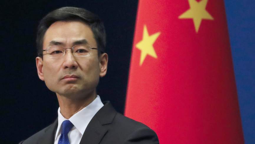 Chinese Foreign Ministry spokesperson Geng Shuang. (AP)