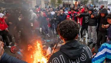 فوتبال دوستان خشمگین در بلجیم دست به ناآرامی و شورش زدند