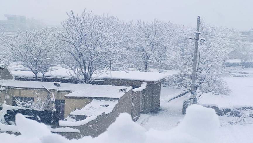 برف‌باری شدید در کابل و چندین ولایت دیگر ادامه دارد