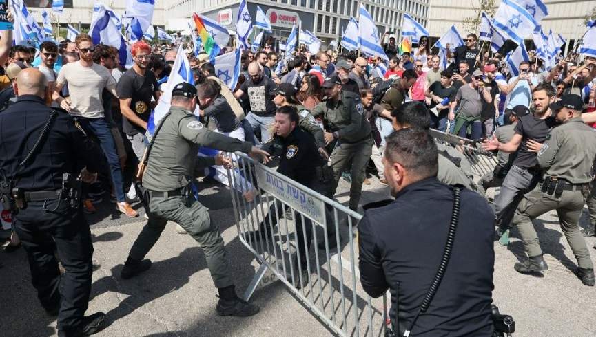 ده ها هزار اسرائیلی در حیفا علیه نتانیاهو مظاهره کردند