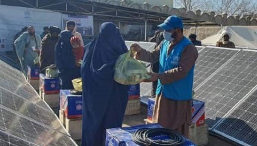 سازمان مهاجرت ملل متحد برای 1200خانواده در پکتیا سولر توزیع کرد
