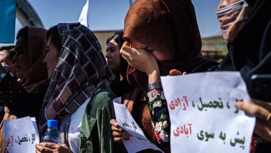 تجمع اعتراضی زنان بلخی؛ محدودیت‌های طالبان بر زنان لغو شود