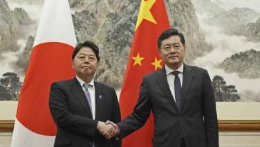 وزیران خارجه جاپان و چین در پکن دیدار کردند