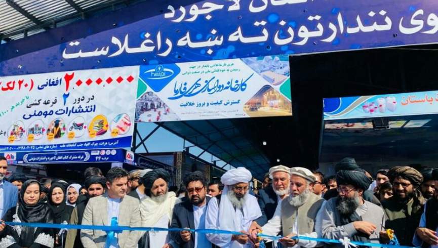 نمایشگاه "افغان لاجورد" در شهر هرات افتتاح شد