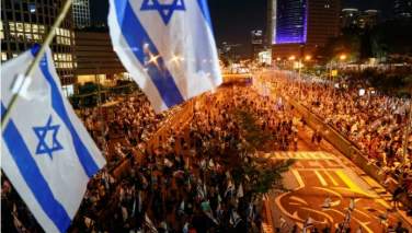صدها هزار اسرائیلی علیه نخست وزیر تظاهرات کردند