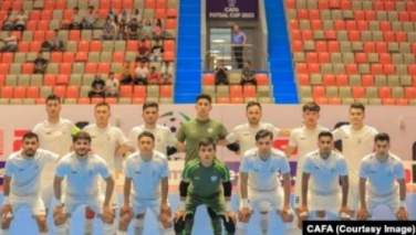 تیم ملی فوتسال افغانستان در برابر تیم ایران شکست خورد