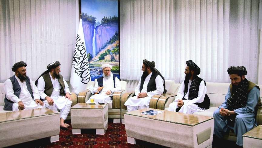معاون اداری طالبان با علمای افغان مقیم عربستان سعودی دیدار کرد